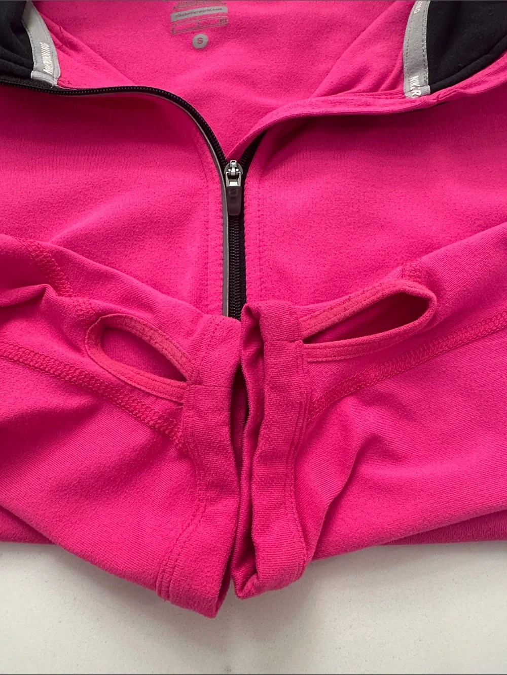 Nike Hot Pink Half-Zip Performance Top